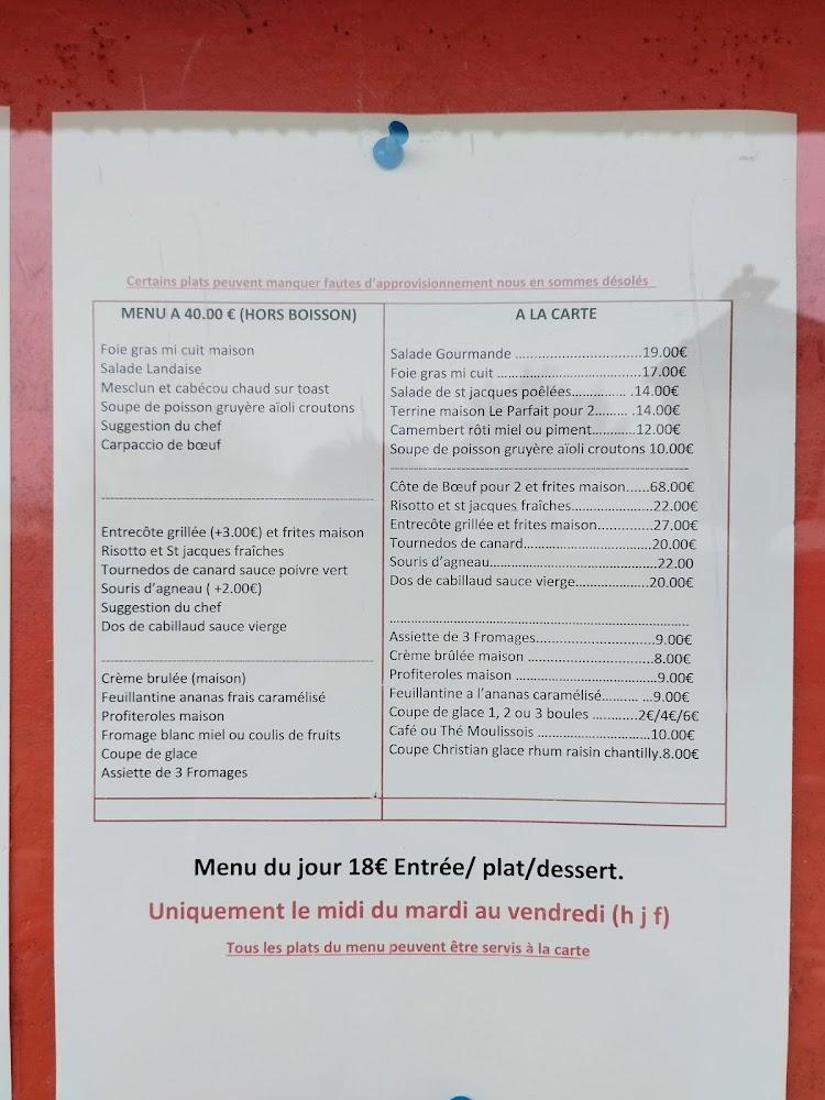 La boule d’Or - Menu Image 3